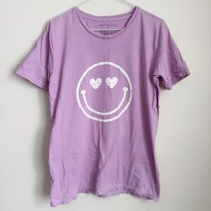 5 for $20🛍️ ANTISTAR | Graphic Smiley Tee